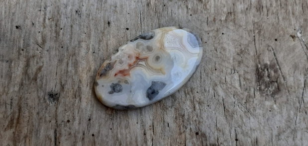 Cabochon agata, 42x24 mm