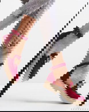 Pantofi Casual Yertup Rosii