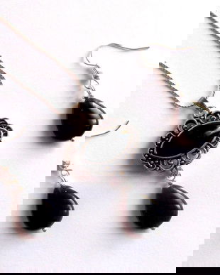 set colier si cercei cu onix 38732