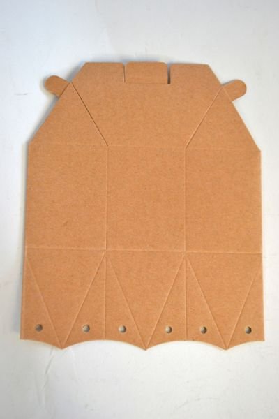 Cutiuta hexagonala din carton 8 x 10 cm- ACH359054