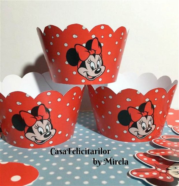 Invitatie party fetite - Minnie Mouse