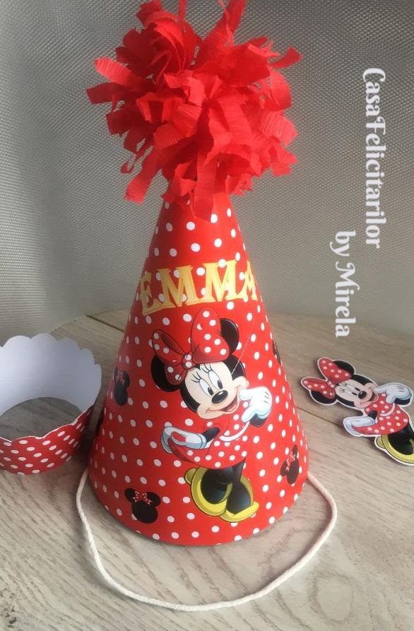 Invitatie party fetite - Minnie Mouse