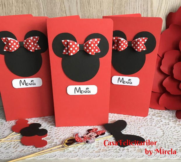 Minnie mouse - topper candy bar