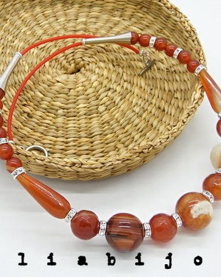 Colier agate (504)