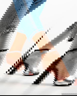 Sandale Yvie Argintii