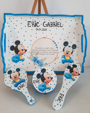 Set mot Baietel "Mickey Mouse"