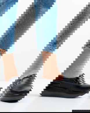 Pantofi Casul Freeman Negri