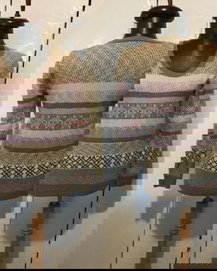 WALBUSCH PULOVER JAQUARD LANA CASMIR