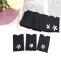 Pungi mini din hartie neagra