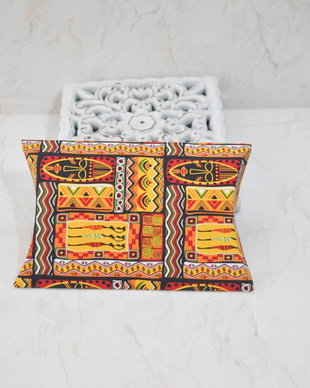 Cutiuta pillow cu motive africane