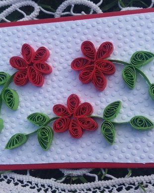 Felicitare quilling