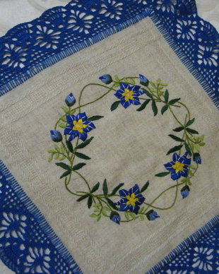 Mileu broderie zorele 40 cm