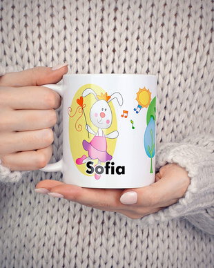 Cana personalizata cu nume si text - cadou personalizat Paste