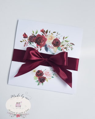 Invitatie de nunta bordo