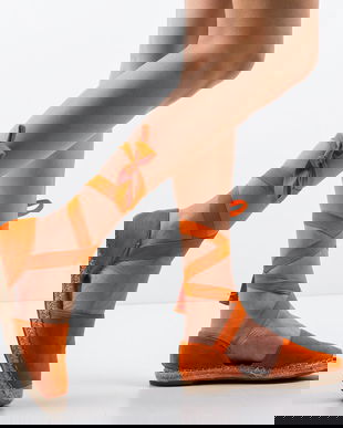 Espadrile Keiron Portocalii