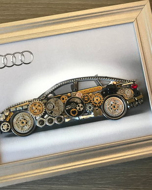 Audi Cod M 519, Masina sport, Cadou Tablou cu masini, Cadouri barbati