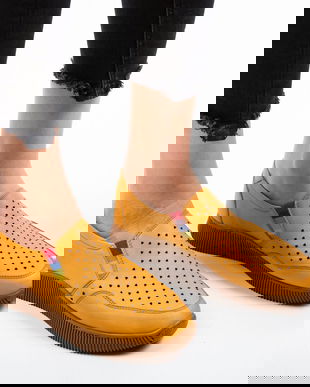 Espadrile Casual Renk Camel