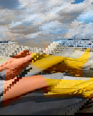 Cizme Qatara Galbene