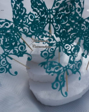 Fluturi decorativi- cake toppers