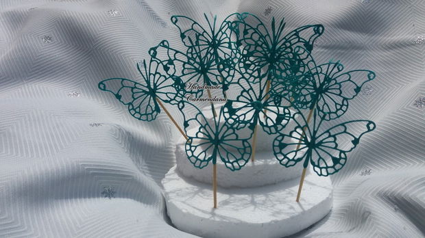 Fluturi decorativi- cake toppers