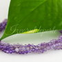 Ametist fatetat 2.5mm, cod P01  (1sirag)