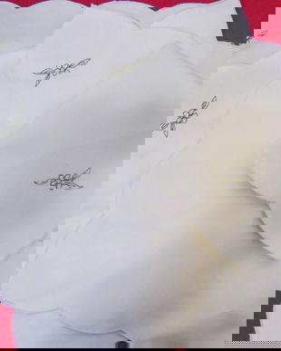 Set 4 servete brodate