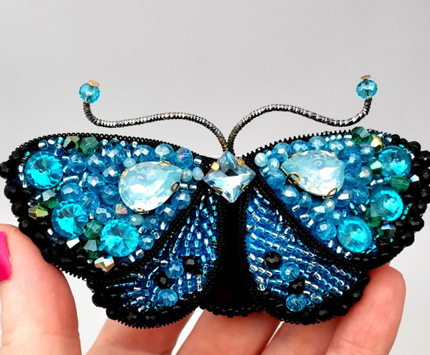 Rezervat Brosa 3D - Blue Butterfly