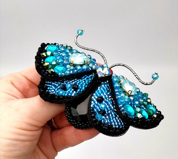 Rezervat Brosa 3D - Blue Butterfly