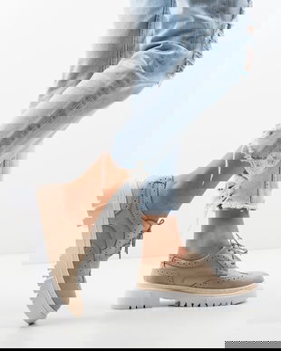 Pantofi Casual Mrela Bej