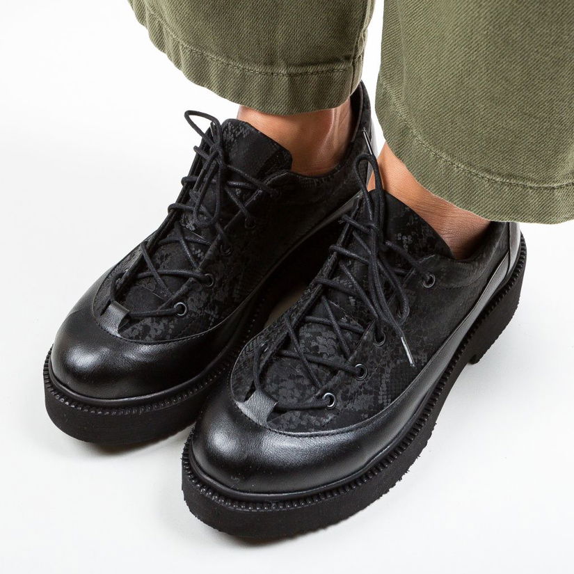 Pantofi Casual Alexo Negri 4