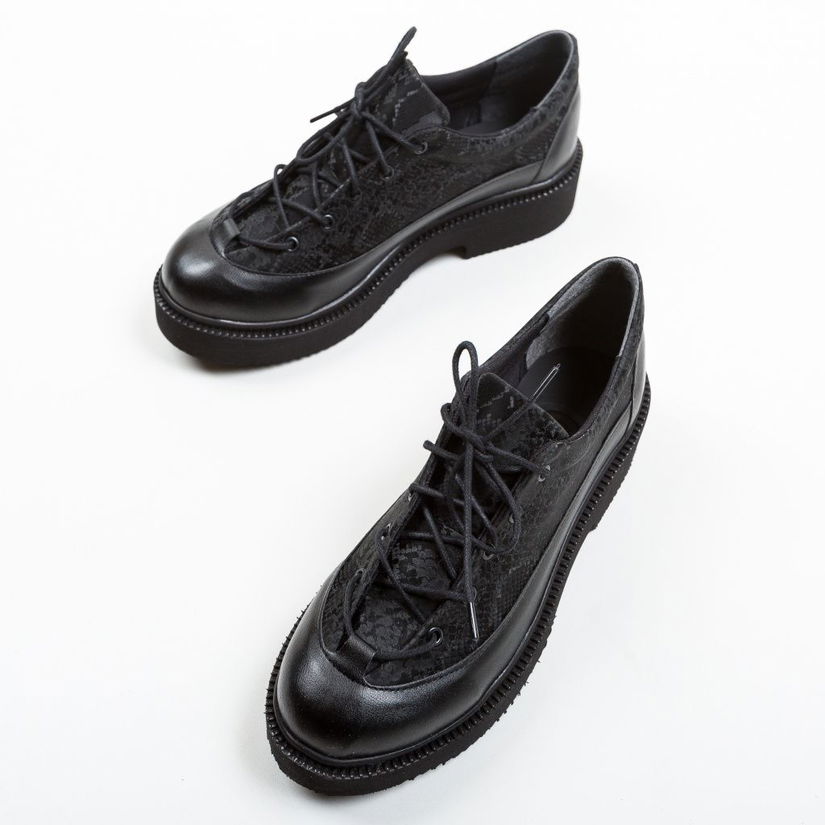 Pantofi Casual Alexo Negri 4