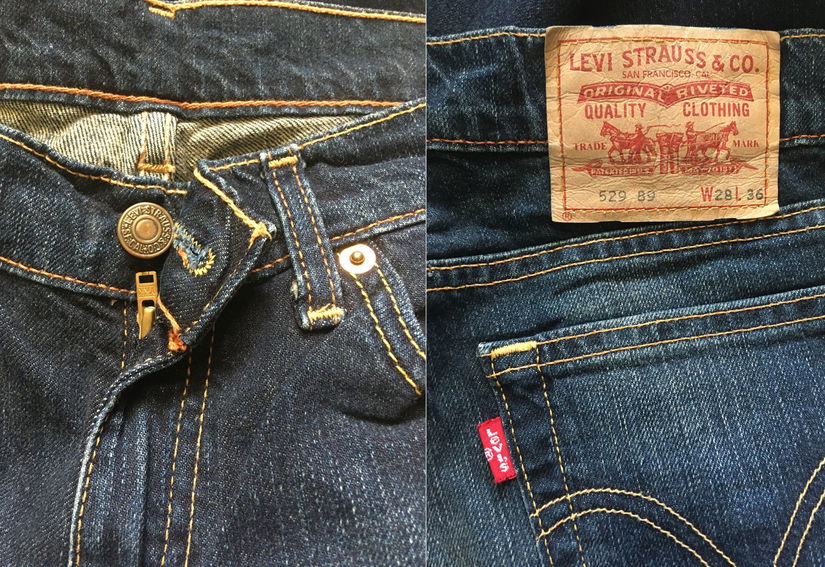 LEVI`S JEANS EVAZATI BLEUMARIN