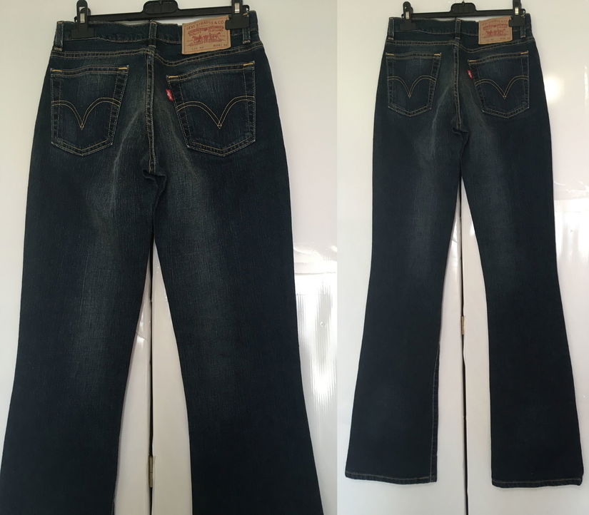 LEVI`S JEANS EVAZATI BLEUMARIN