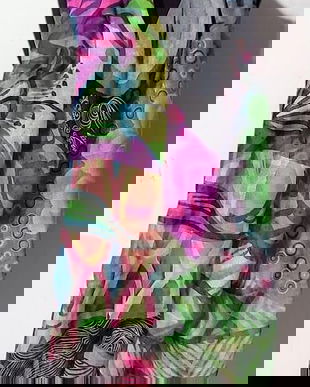 Esarfa /sal Desigual xxl