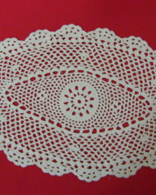 Mileu oval crem