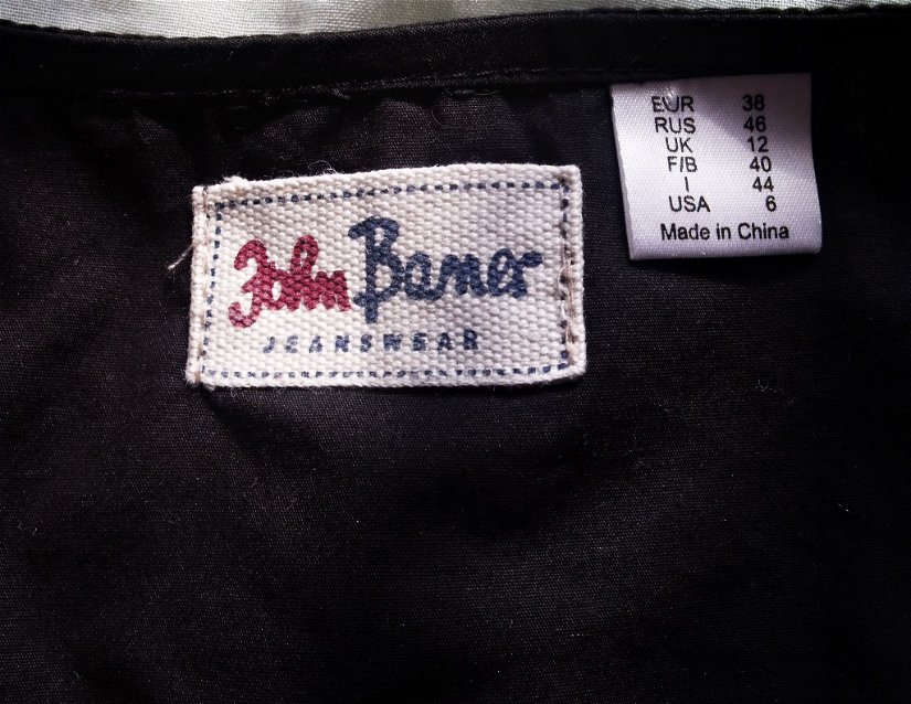 bluza tunica neagra cu dantela , John Banes Jeanswear , 44