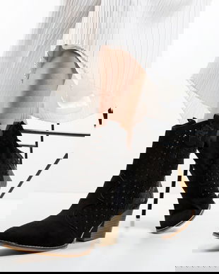 Botine Mustang Negre