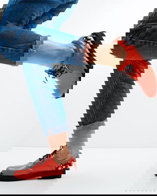 Pantofi Casual Cats Rosii