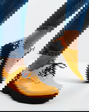 Pantofi Casual Cats Portocalii 2