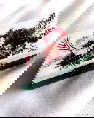 Cutie din lemn decorata 38723