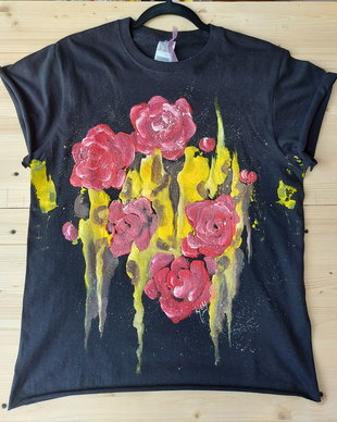 Tricou pictat S/M