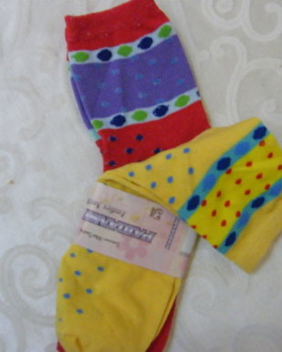 Nou-set 2 sosete fancy 36/38