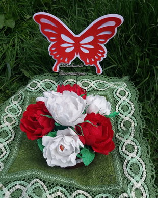 Fluturi mari decorativi