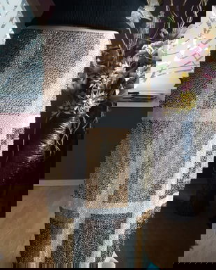 SPLENDIDA FUSTA BRODERIE MANUALA INTEGRALA CU MARGELE MARIME M