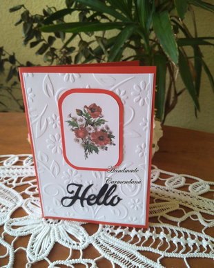 Felicitare handmade