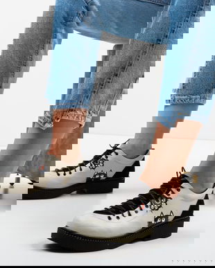 Pantofi Casual Kitty Bej 2