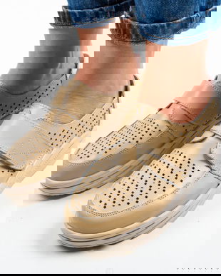 Pantofi Casual Rezolito Bej