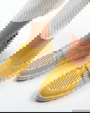 Pantofi Casual Rezolito Galbene