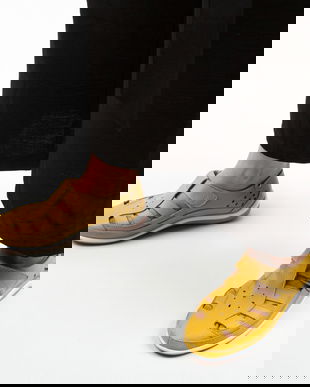 Pantofi Casual Saptes Galbeni