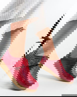 Pantofi Casual Ilena Rosii